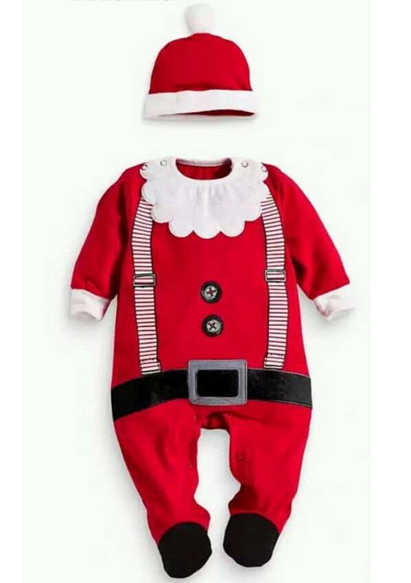 Baby Santa Outfit Christmas Costume